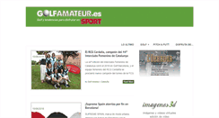 Desktop Screenshot of golfamateur.es